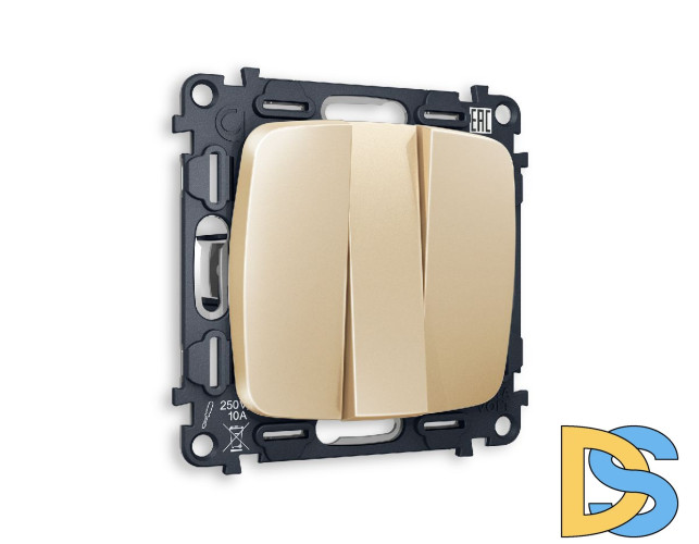 Комплект механизма 3-кл выключателя Ambrella Volt Omega MO605010