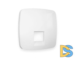 Лицевая панель для компьютерной/телефонной розетки RJ-45/RJ-11 Ambrella Volt Omega OP1120