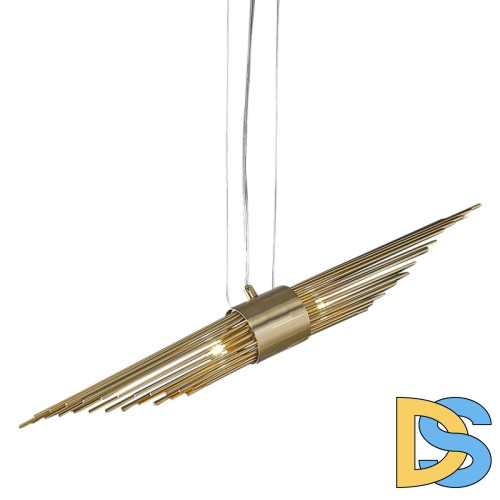 Подвесной светильник Delight Collection 68069 P68069-2 antique brass