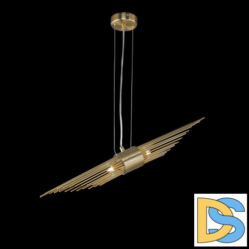 Подвесной светильник Delight Collection 68069 P68069-2 antique brass