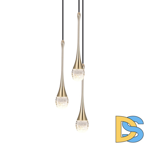 Подвесной светильник Delight Collection P0844 P0844-3B s-gold