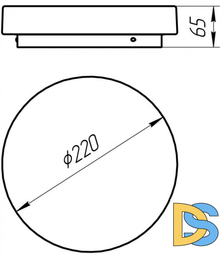 Накладной светильник Arte Lamp Aqva-tablet Led A6818PL-1WH