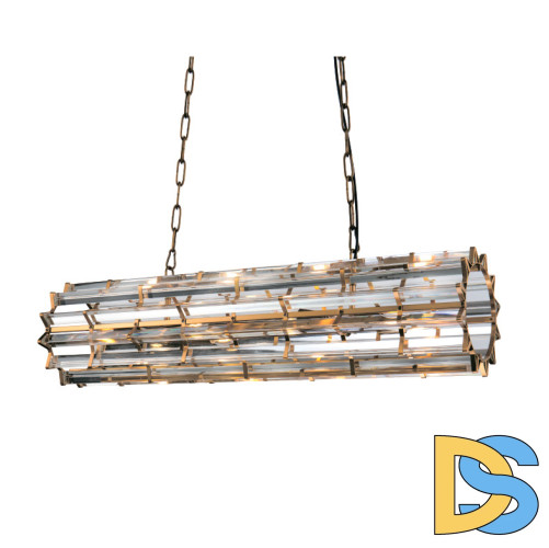 Подвесная люстра Delight Collection Etro KR0966P-8L brass