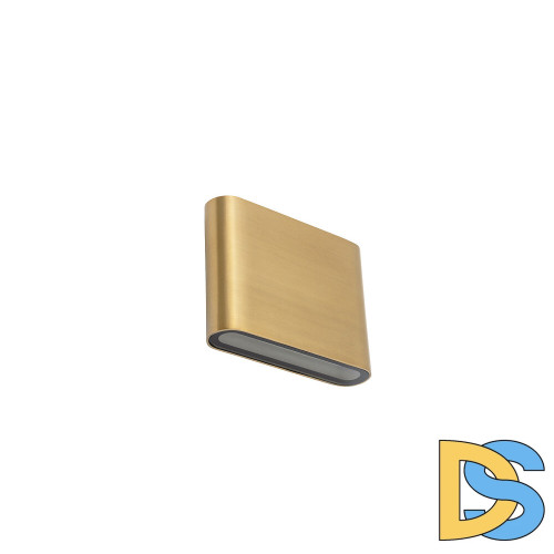 Уличный настенный светильник Nowodvorski Semi Led S Brass 11365