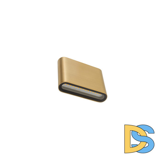 Уличный настенный светильник Nowodvorski Semi Led S Brass 11365