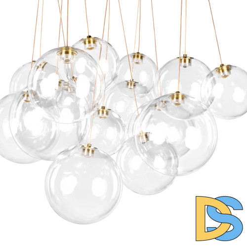 Подвесная люстра Loft IT Pop it 10270/D15