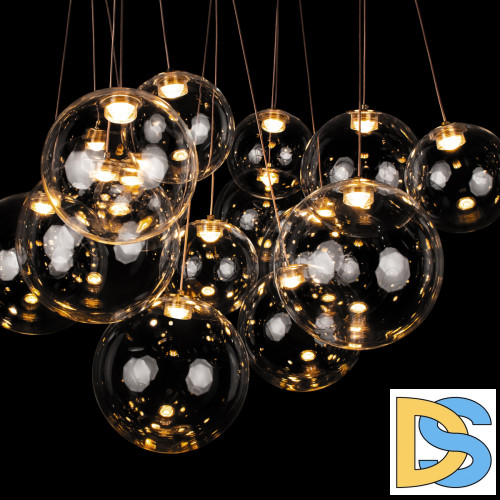 Подвесная люстра Loft IT Pop it 10270/D15