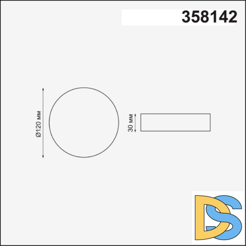Встраиваемый светильник Novotech 358142