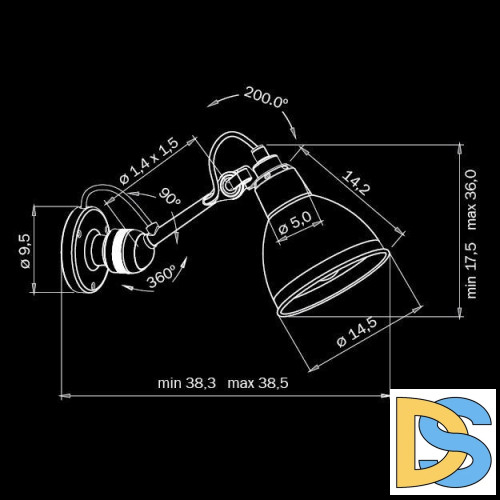 Спот Lightstar Loft 765606
