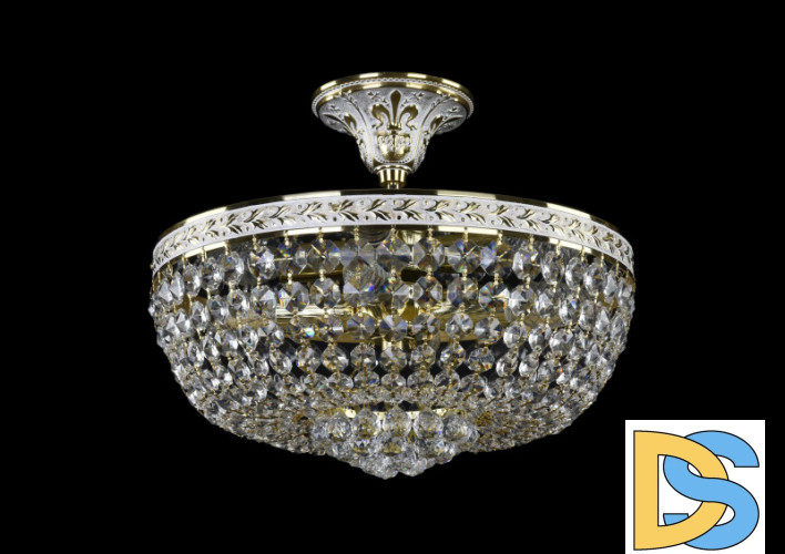 Люстра на штанге Bohemia Ivele Crystal 19281/35IV GW