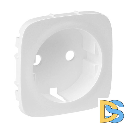 Лицевая панель Legrand Valena Allure розетки с/з белая 755205