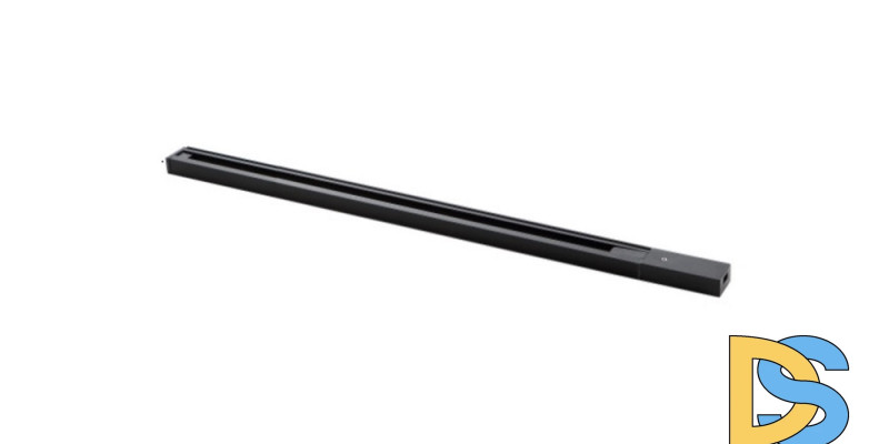 Шинопровод однофазный с питанием и заглушкой Crystal Lux CLT 0.11 CLT 0.11 01 L1000 BL