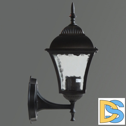 Уличный настенный светильник Reluce 08243-0.2-001W BK