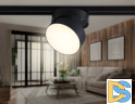 Трековый однофазный светильник Ambrella Light Track System GL6877