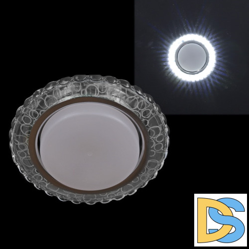 Точечный светильник Reluce 53208-9.0-001PT GX53+LED4W CL