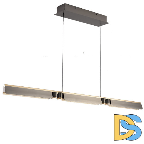 Подвесной светильник iLedex Vision 9309D-1200-2 GR+BK