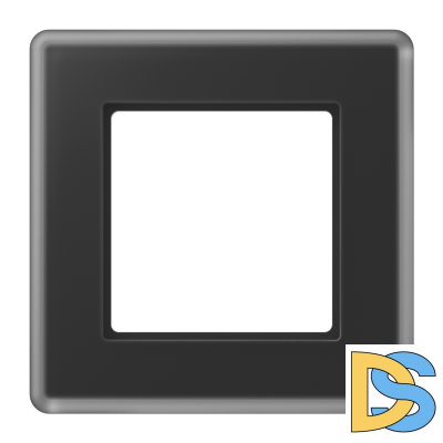 Рамка одноместная Jung AV581GLMSW