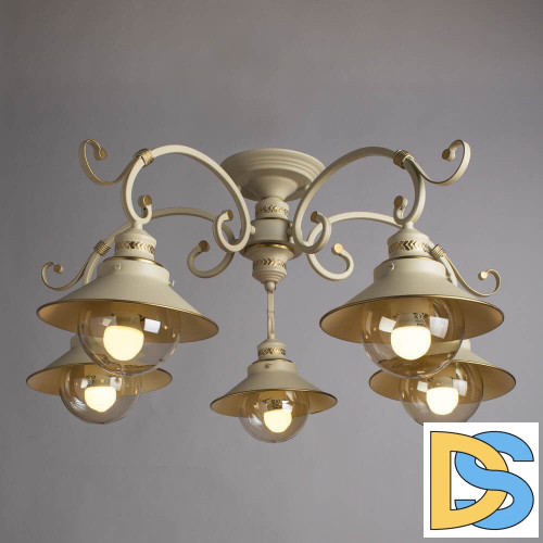 Потолочная люстра Arte Lamp 7 A4577PL-5WG