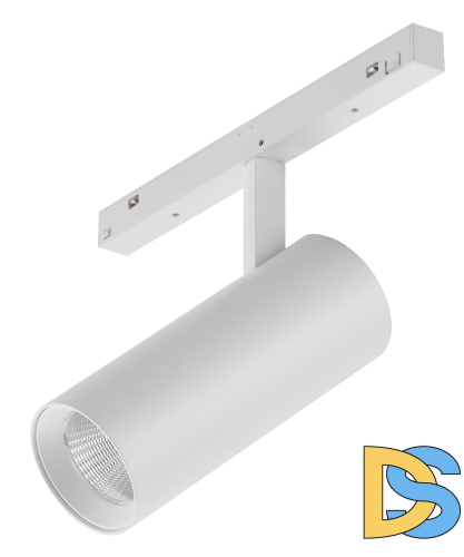 Трековый магнитный светильник iLedex Vision 4822-006-D55-18W-38DG-3000K-WH
