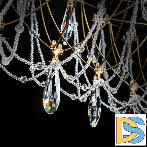 Подвесная люстра Modelux ML.5603.1200P BS