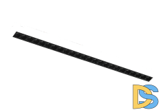 Трековый магнитный светильник iLedex Vision SMART 4825-039-L389-24W-36DG-WH