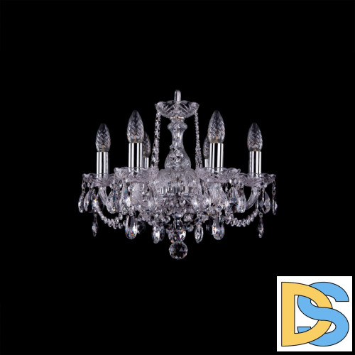 Подвесная люстра Bohemia Ivele Crystal 1402/6/141 Ni