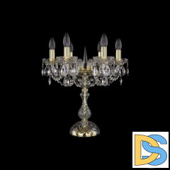 Настольная лампа Bohemia Ivele Crystal 1402L/6/141-47 G