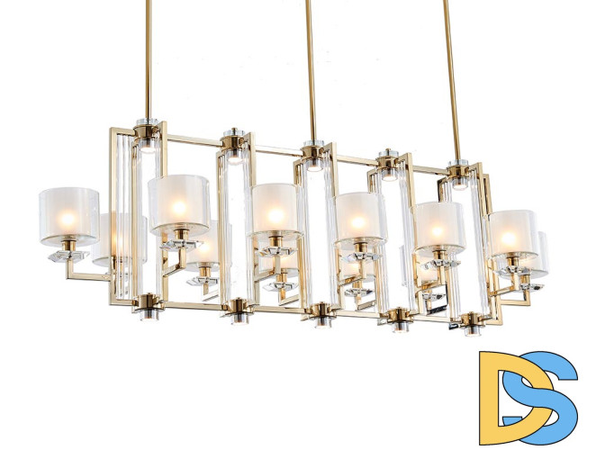 Подвесная люстра Newport 4408+4/S gold