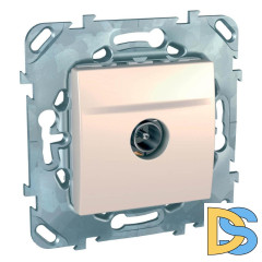 Розетка TV проходная Schneider Electric Unica MGU5.463.25ZD