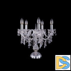 Настольная лампа Bohemia Ivele Crystal 1403L/5/141-39 Ni