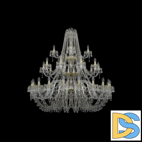 Подвесная люстра Bohemia Ivele Crystal 1410/20+10+5/460/3d G V0300
