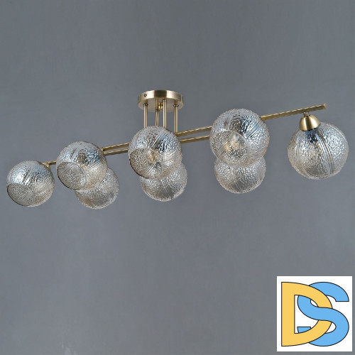 Потолочная люстра Illumico IL0702-8CSQ-24 AB ARIES