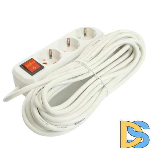 Удлинитель трехместный Stekker Home 49356