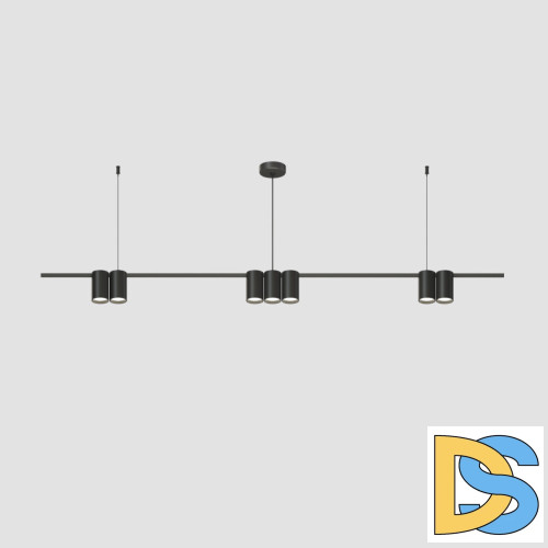 Подвесной светильник Denkirs Orbit DK4063-BK