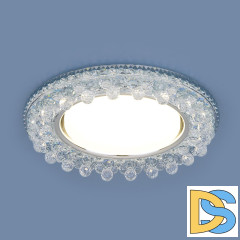 Встраиваемый светильник Elektrostandard 3025 GX53 CL прозрачный 4690389127649