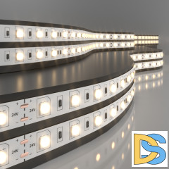 Светодиодная лента Elektrostandard 24V 14,4W 60Led 5050 IP20 теплый белый, 5м 4690389167652