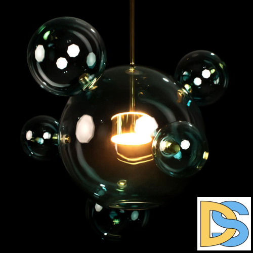 Подвесной светильник Loft IT Bolle 2027-P6 Blue