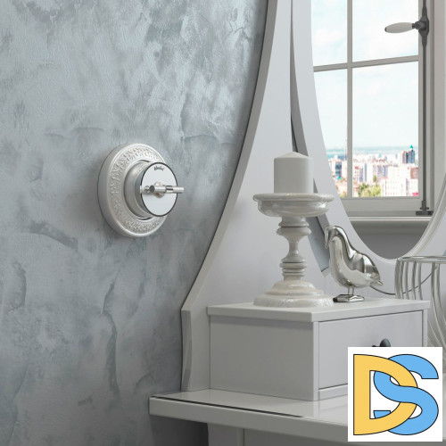 Выключатель на 4 положения двухклавишный Werkel Vintage 4690389183195 W5822054