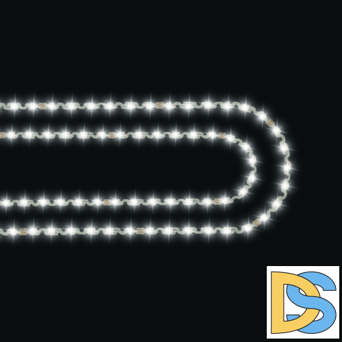 Светодиодная лента Apeyron 24В 8Вт/м smd2835 60д/м IP20 700Лм/м 5м 4000К 00-350