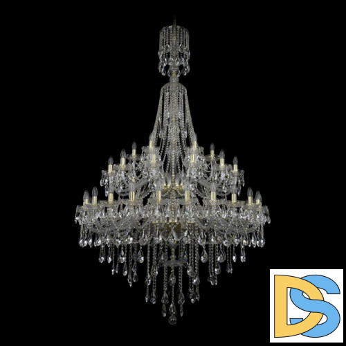 Подвесная люстра Bohemia Ivele Crystal 1415/24+12+6/460/XL-213/2d G