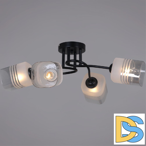 Потолочная люстра Reluce 70176-0.3-04 BK