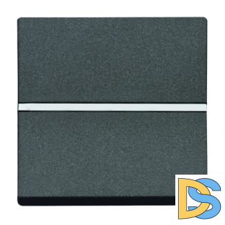 Переключатель 1кл проходной ABB Niessen Zenit Антрацит