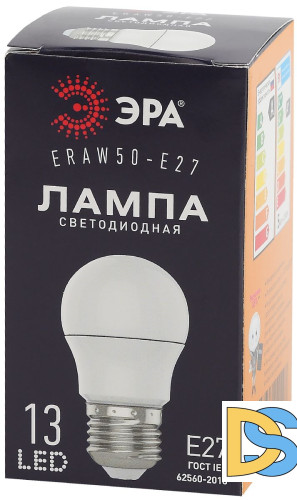 Лампа светодиодная Эра E27 3W 3000K ERAW50-E27 Б0049582