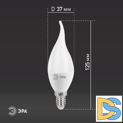 Лампа светодиодная Эра E14 11W 6000K LED BXS-11W-860-E14 Б0032994