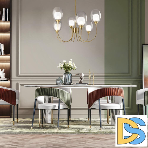 Люстра на штанге Maytoni Aura MOD016PL-06BS