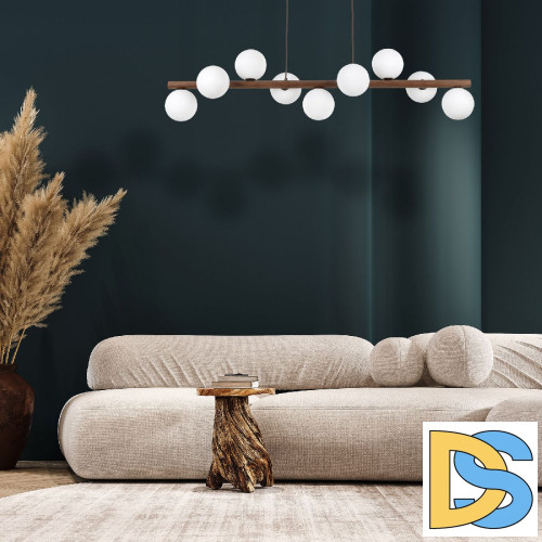 Подвесная люстра TK Lighting 10273 Estera Wood a068339