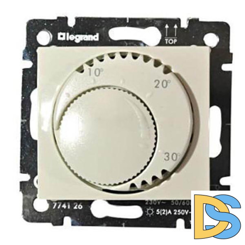 Термостат систем отопления Legrand Valena слоновая кость 774126