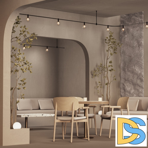 Трековый магнитный светильник Maytoni Bubble TR205-1-3W3K-B