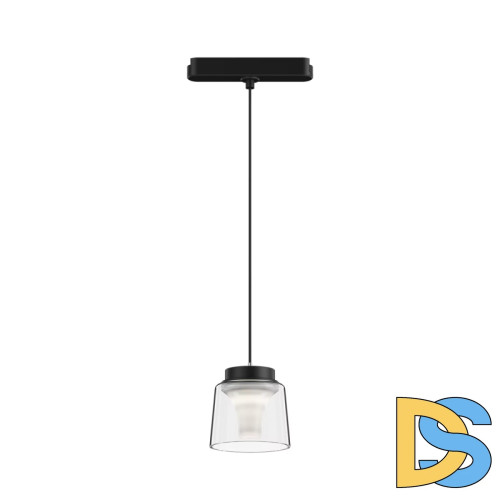 Трековый магнитный однофазный светильник Denkirs Air hang DK5347-BK