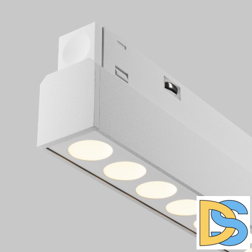 Трековый магнитный светильник Maytoni Points TR031-4-24W3K-M-DS-W